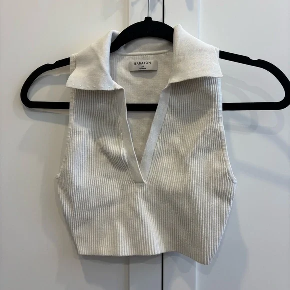 Babaton Sculpt Knit Polo Top - Picture 5 of 5